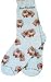   - NEW! Pair of Pomeranian Socks Dog White Size 9-11