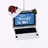 TALK NERDY TO ME COMPUTER ORNAMENT - Christmas Ornament