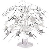 Star Silver Mini Cascade Party Table Centrepiece, 21.6cm