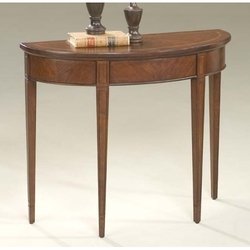 Plantation Cherry Demilune Console Table