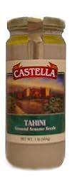 Tahini, Ground Sesame Seeds (castella) 1lb