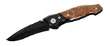 Herbertz one hand knive, AISI 420, black,Clip, Liner Lock