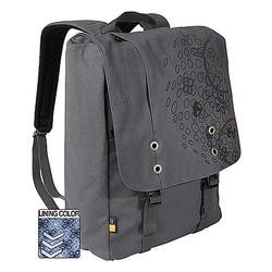 Click here to buy 15.4 Backpack, Gray Canvas by Case Logic.