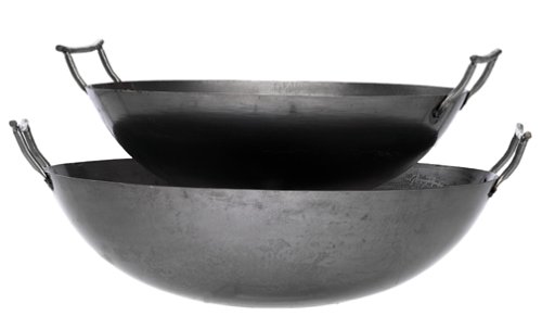 Eastman Outdoors Carbon Steel Wok - 18-Inch