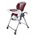 Combi 3-in-1 Hero: High Chair, Booster, Toddler Seat in Chili