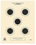 National Target 5 Bull Center Air Rifle Target