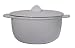 Chantal 2-1/2 Quart Round Covered Casserole, Glossy White