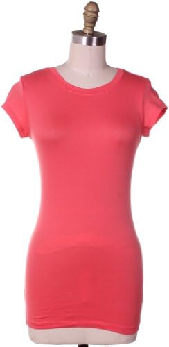 Absolute Clothing Athletic Fit Plain Short Sleeves Round Crew Neck T-Shirt