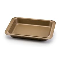 Paula Deen 9 Inch x 13 Inch Aluminized Steel Cake Pan, Champagne