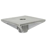 Hitachi 728860 1-1/8-Inch Hex Hammer Tamper Plate 8-Inch x 8-Inch