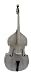 Crystalcello MB450 3/4 Size String Bass with Carrying Bag + Bow - Unpainted Body