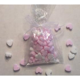Mini Heart Sugar Bags
