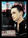 Gareth Gates (Face) Music White Wood-Mounted Poster Print - 24