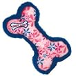 Ty Bow Wow Beanies Pink 60's Print the Bone