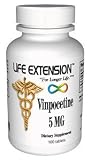 Vinpocetine, 5 mg, 100 tablets
