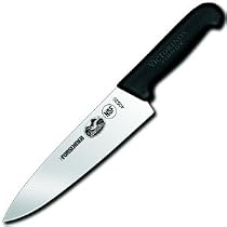 R.H. Forschner by Victorinox 8-Inch Chef's Knife, Black Fibrox Handle