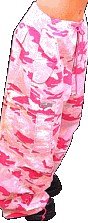 Buy Girls Basic UFO Pants (Pink Camo)