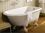 Clawfoot Bathtubs - Herbeau Creations 67-inch Classic Cast Iron Tub