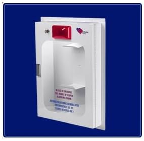 HeartStation TrimLine AED Wall Cabinet with Alarm