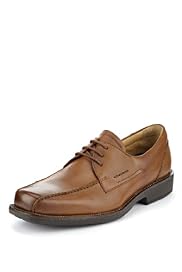 Airflex™ Leather Padded Collar Lace Up Shoes