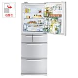 【エコポイント対象商品】東芝 328L 5ドア ノンフロン冷蔵庫（アルミナシルバー）プラチナ潤い鮮蔵庫 野菜収納名人 GR-B33G-ST