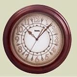 Bulova Nouvelle Wooden Wall Collection Clock C4235