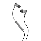 Skullcandy Method In-Ear Sweat Resistant Sports Earbud, LightGray/Dark Gray