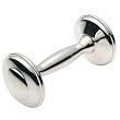 Empire Pewter Dumbbell Rattle