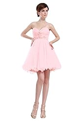 Plus Size A-line Strapless Satin/Tulle Sweetheart Cocktail Above the Knee Short  Beaded Club Dress/Evening Dress/Homecoming Dress/Prom Dress/Quinceanera Dress/Wedding Party Dress/Mini Dress  With Ruff