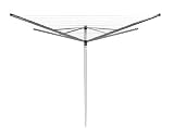 Brabantia Compact Rotary Dryer 40m Metallic Grey