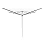 Brabantia Compact Rotary Dryer 40m Metallic Grey