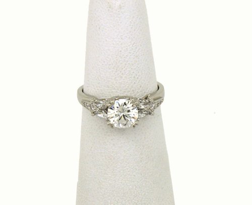 TACORI PLATINUM & DIAMONDS SOLITAIRE RING MOUNTING