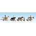 HO Horseback Riders