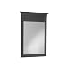 Terrace Vertical Mirror - Rubbed Black