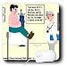 Londons Times Funny Medicine Cartoons - Medical Barter - Mouse Pads