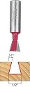 Freud 22-112 1/2-Inch Diameter 14-Degree Dovetail Bit with 1/2-Inch Shank