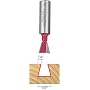 Freud 22-112 1/2-Inch Diameter 14-Degree Dovetail Bit 1/2-Inch Shank