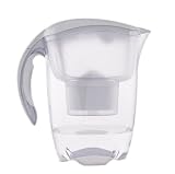 MAVEA 1001491 Elemaris Kompact 5-Cup Water Filtration Pitcher, White