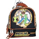 Ben 10 Alien Force Dual Compartment Lunch Kit - Black/Orange/Camo