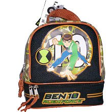 31NKgetDPYL Ben 10 Alien Force Dual Compartment Lunch Kit   Black/Orange/Camo