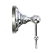 MODONA Double Robe & Towel Hook - Polished Chrome - Viola Series - 5 Year Warrantee