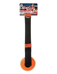 Pet Products: Four Paws Fire Hose and 3-Inch Rubber Ball Tug, Orange - Four Paws