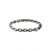 Men's Stainless Steel Square Link Bracelet, 8.5"