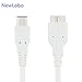 USB 3.1 Type C,NewLobo(TM) 1Pack 3.3ft/1m Reversible Design Hi-speed Micro USB 3.1 Type C Male to Standard Type MircoB USB 3.0 Male Data Cable for Apple New Macbook 12 Inch, Nokia N1, Tablet, Mobile Phone and Other Type-C Supported Devices (3.3ft/1m,1Pack)-White
