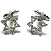 Star Cufflinks: Star of David Jewish Cufflinks W/Gift Box