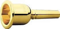 Denis Wick Bass Tuba Mouthpiece Gold-Plated, 5