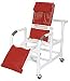 [Itm] Reclining Chair with Elevated Leg Extension [Acsry To]: Reclining PVC Showe... see description