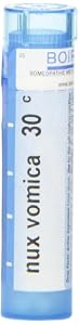 Boiron Homeopathic Medicine Nux Vomica, 30C Pellets, 80-Count Tubes (Pack of 5)