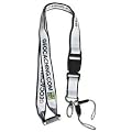 Geocaching Lanyard (Schl�sselband), wei�