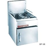 Cecilware Countertop Commercial Gas Deep Fryer: 10 lb Capacity - Liquid Petroleum by KegWorks